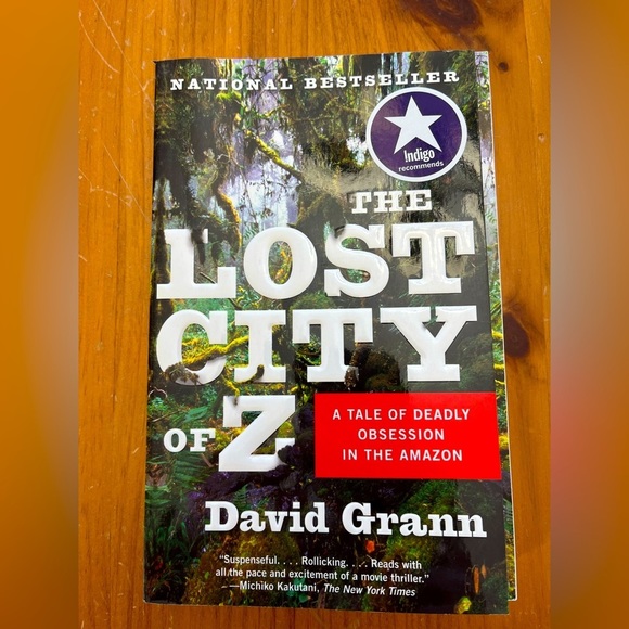 The Lost City Of Z Paperback book David Grann Amazon History Percy Fawcett - Picture 1 of 3